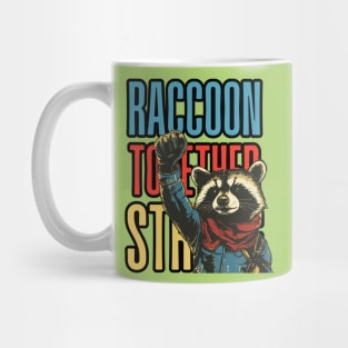 Raccoon Together Strong - Pro Raccoon Movement Mug